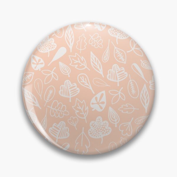 Item preview, leaf pattern peach and white designed and sold by Tanya-GR.