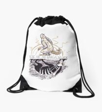 THERE ARE NO BARGAINS HERE Drawstring Bag