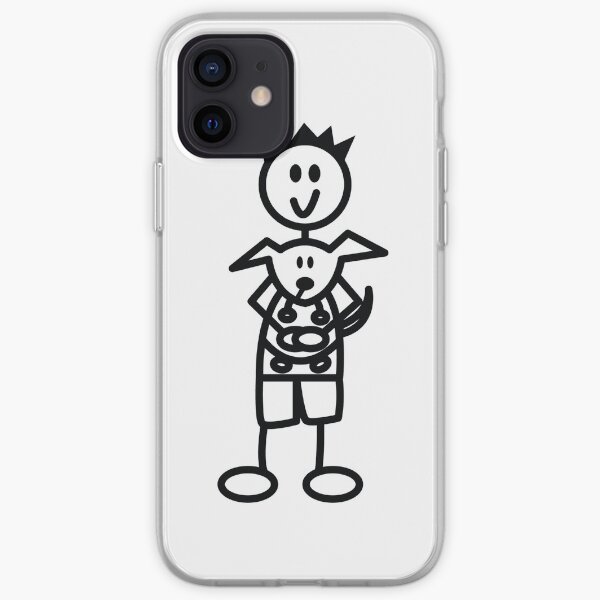 The boy with the spiky hair - white iPhone Soft Case