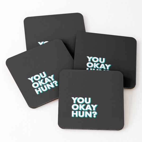 Item preview, YOU OKAY HUN? in black designed and sold by SquareClub.