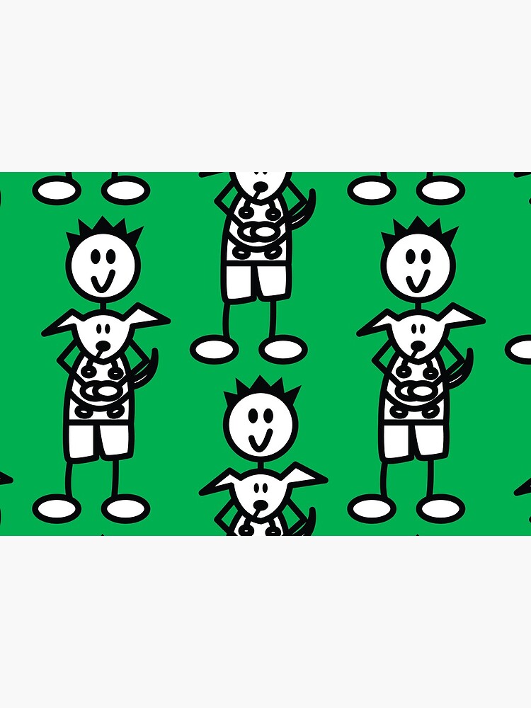The boy with the spiky hair - green by -chp