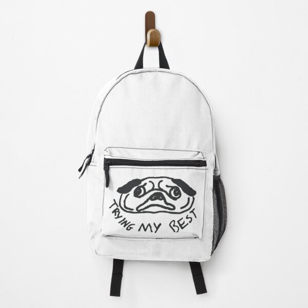 Item preview, Poorly-drawn pug designed and sold by Platypusafro.