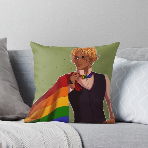 Item preview, Copy of Alastair Carstairs Pride flag (blonde  hair) designed and sold by Oblivionsdream.