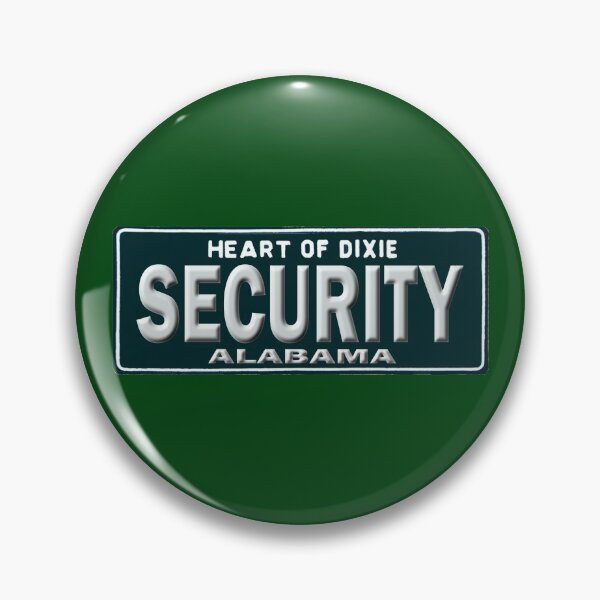 Item preview, Alabama Security License Plate designed and sold by Lawrence Baird.