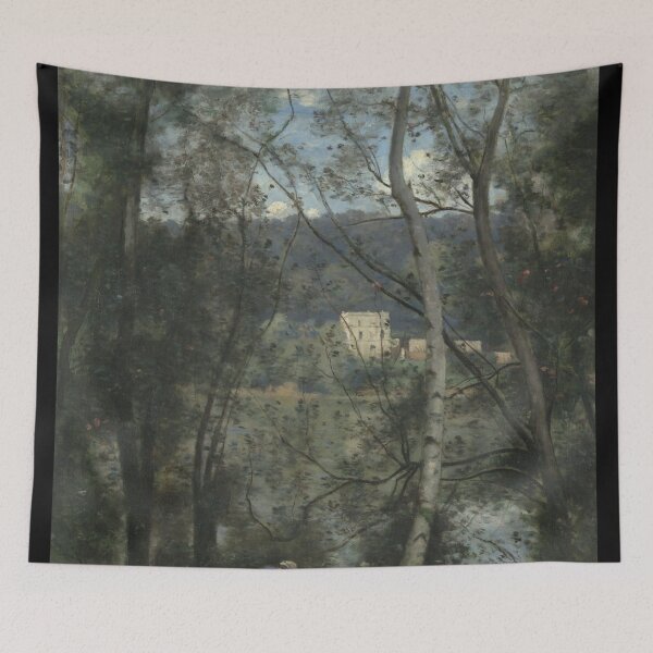 Item preview, A Woman Gathering Fagots at Ville-de Avray designed and sold by Tizeru.
