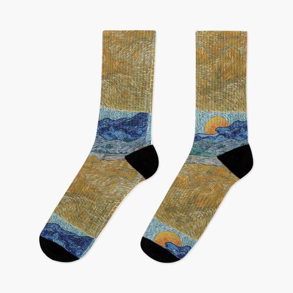 Item preview, Vincent Van Gogh - Evening Landscape with Rising Moon designed and sold by vakashop.