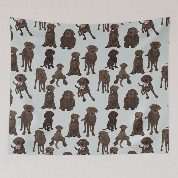 Item preview, Chocolate Labrador designed and sold by ArtofACoonhound.