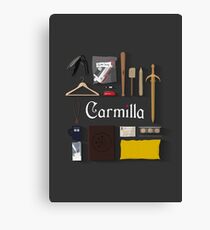 Carmilla Items Canvas Print