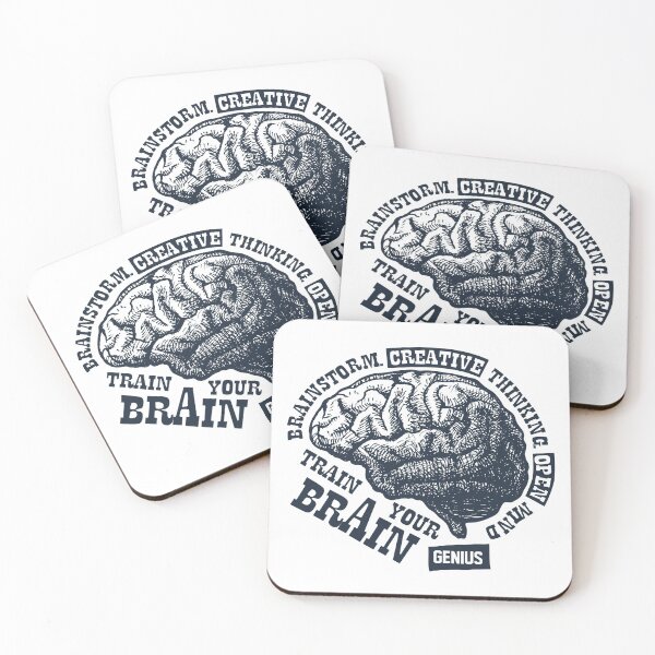 Item preview, Train Your Genius Brain designed and sold by Vector Scout Lab.