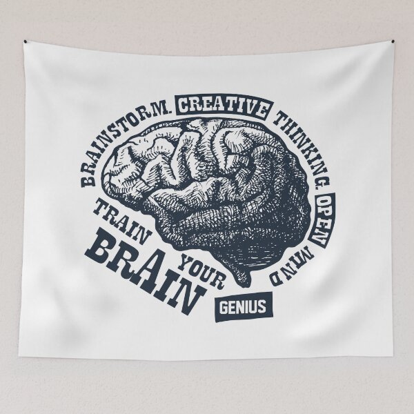 Item preview, Train Your Genius Brain designed and sold by Vector Scout Lab.