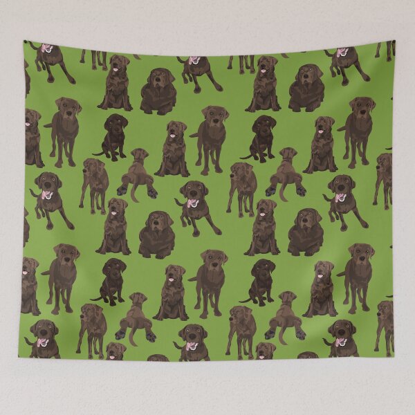 Item preview, Chocolate Labrador designed and sold by ArtofACoonhound.