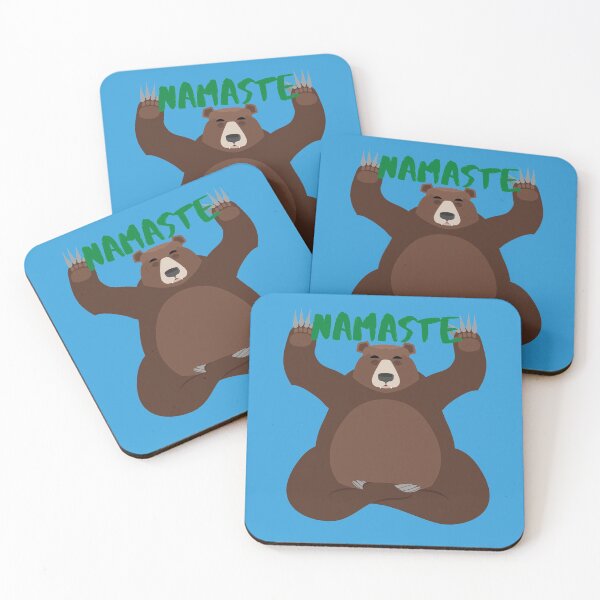 Item preview, Namaste With My Bear designed and sold by Mamalia.
