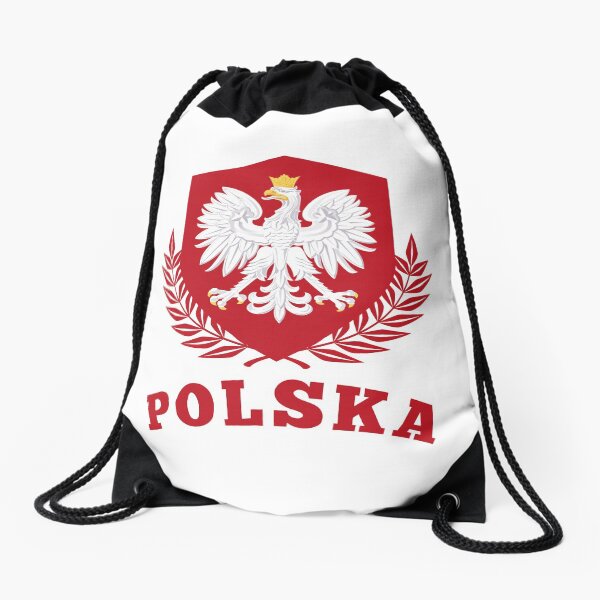 POLAND POLSKA POLAND Drawstring Bag