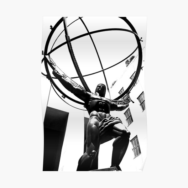 High Key Atlas Poster