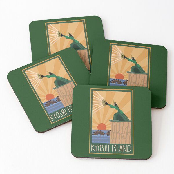 Item preview, Kyoshi Island Print w/ the Unagi designed and sold by laughingplace55.
