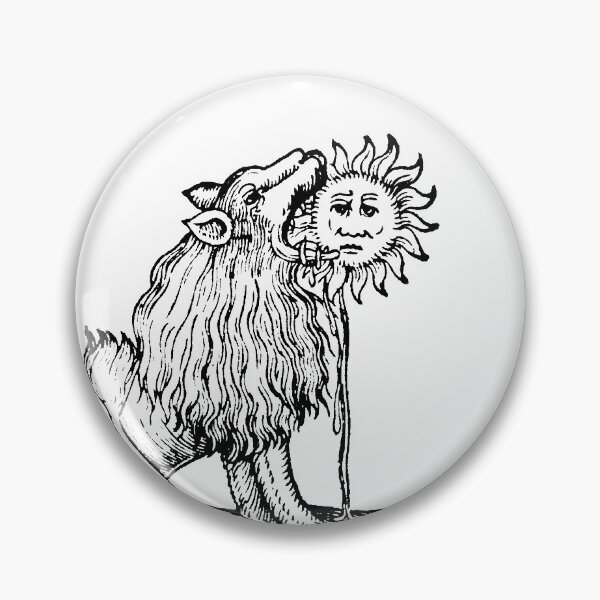 Item preview, Alchemical Lion Devouring the Sun designed and sold by Wanderlust77.