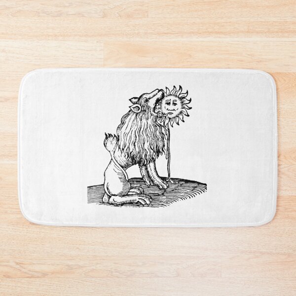 Item preview, Alchemical Lion Devouring the Sun designed and sold by Wanderlust77.
