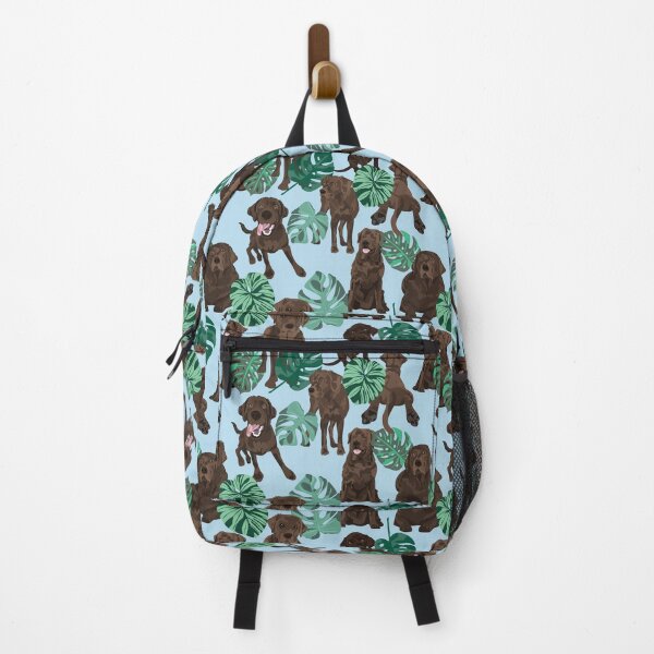 Item preview, Chocolate Labrador Tropical designed and sold by ArtofACoonhound.