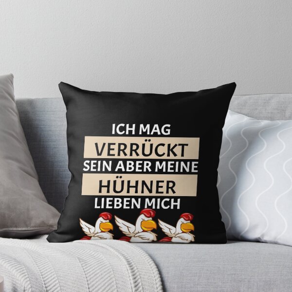 Item preview, I may be crazy but my chickens love me designed and sold by Weilichesmag.