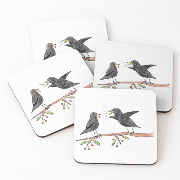 Item preview, Starlings and Cherries designed and sold by EmilyRamblings.