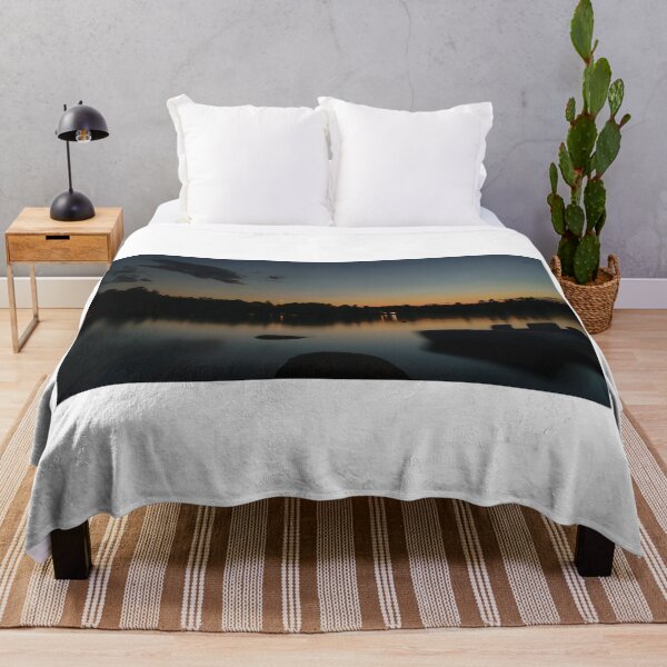 Item preview, Smooth Movement Sunset - Kasshabog Lake designed and sold by OutsideNY.