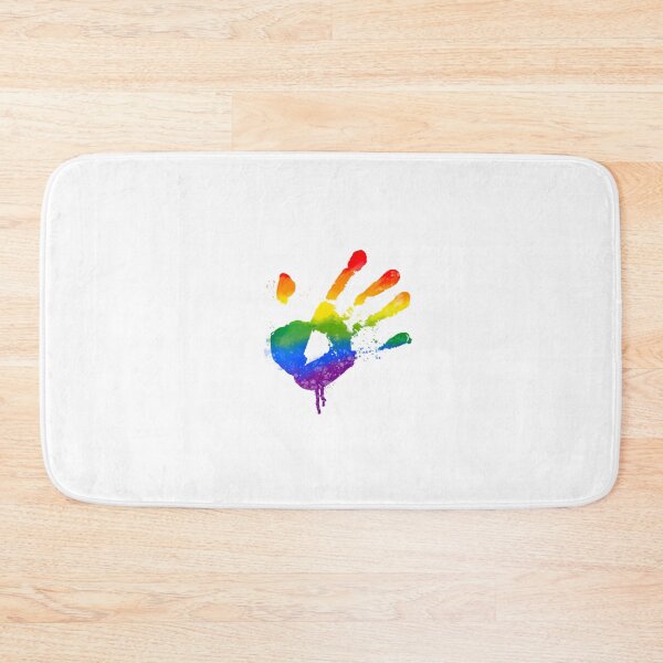 Item preview, Gay Pride Paint Hand (White) designed and sold by MaeleaTan.