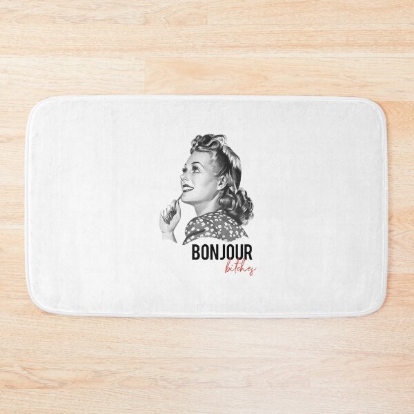 Item preview, Bonjour bitches! T-shirt designed and sold by Ksenya Goritcyna.