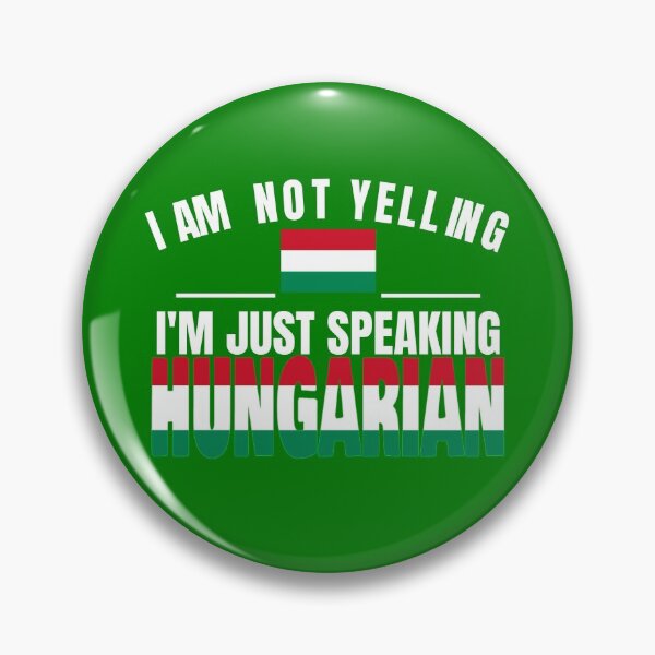 Item preview, I'm Not Yelling I'm Hungarian Flag T Shirt Merch designed and sold by PRINTS2HOT.