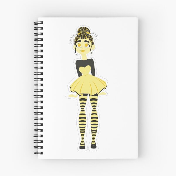 Item preview, Bee girl digital drawing (handmade) designed and sold by Milis-Cmind.