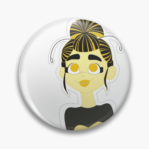 Item preview, Bee girl digital drawing (handmade) designed and sold by Milis-Cmind.