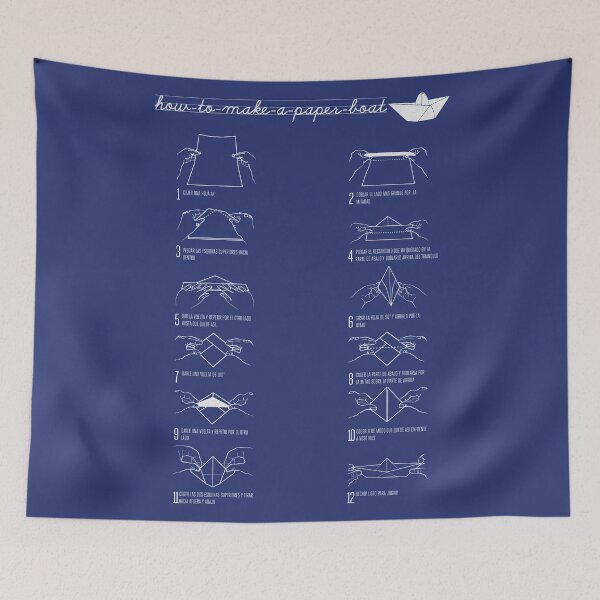 Item preview, HOW TO MAKE A PAPER BOAT designed and sold by Gaiascd.