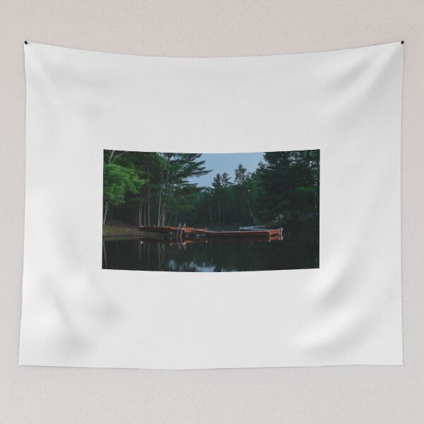 Item preview, La vida en un muelle - Lago Kasshabog designed and sold by OutsideNY.