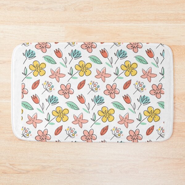 Item preview, Pink, Red, Blue, Yellow Floral Pattern designed and sold by bk2218.