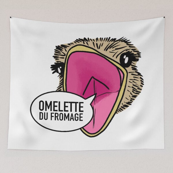 Item preview, Omelette du fromage / Fumisteries designed and sold by Nathalie Aynié.