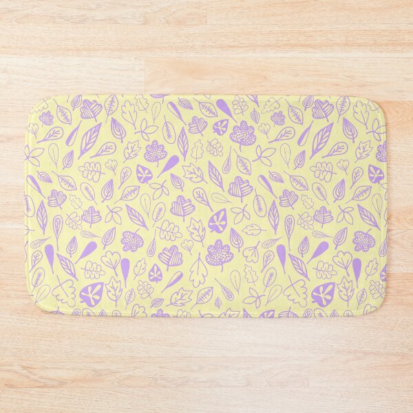 Item preview, leaf pattern yellow and purple designed and sold by Tanya-GR.