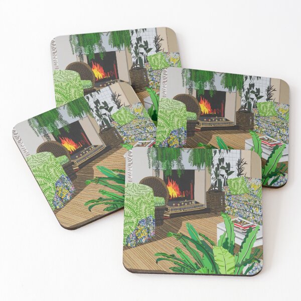 Item preview, plants in the house wood designed and sold by bridgetaorrb.