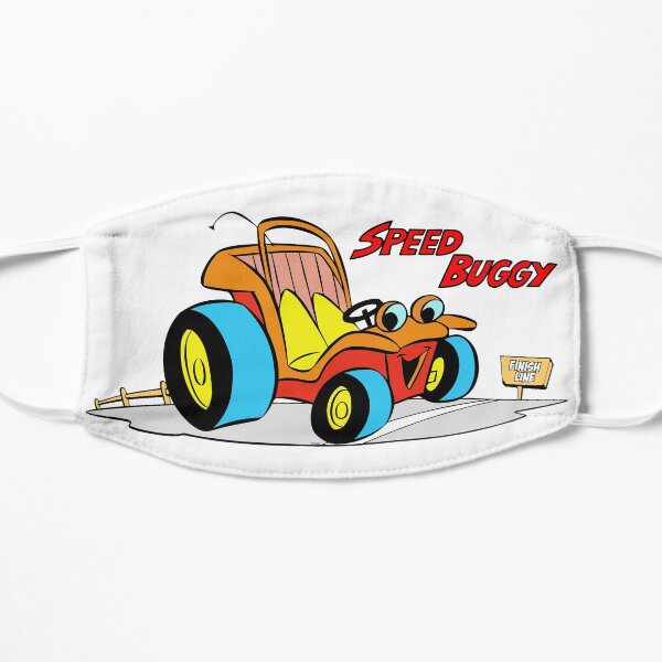 Speed Buggy - Vintage 70's 80's cartoon Flat Mask