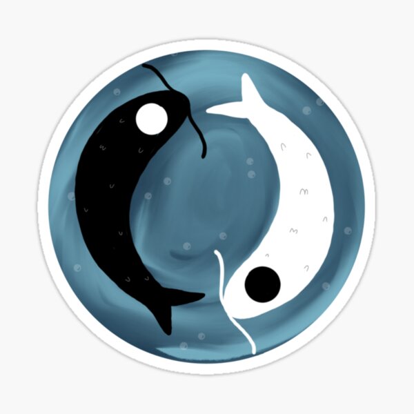 Vista previa del artículo con la obra «Estanque de peces Yin y yang Koi», diseñado y vendido por teresaedward.