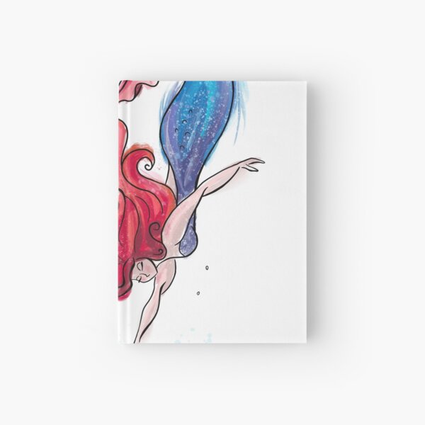 Watercolour Mermaid Hardcover Journal