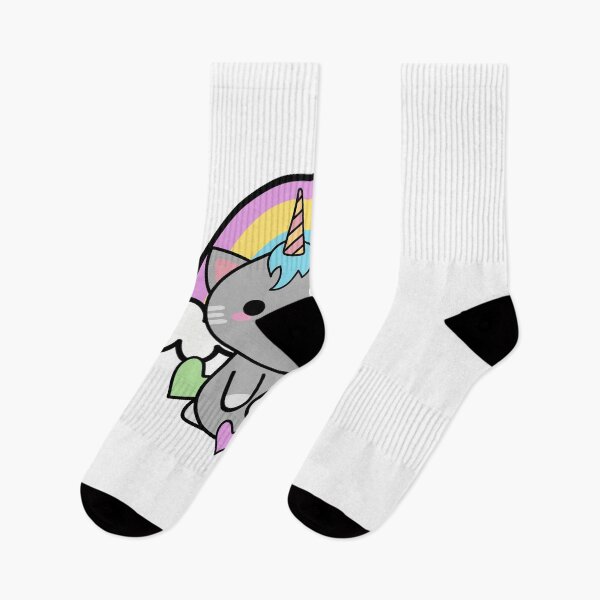 Item preview, Unicorn Cat As A Legendary Petwith Colorful  Background  designed and sold by NAMTO.