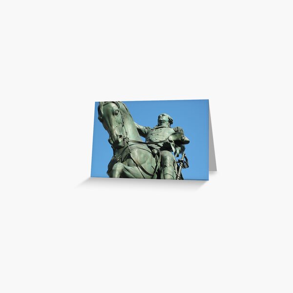 Statue in New York City Greeting Card