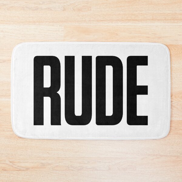 Item preview, RUDE designed and sold by okayishthestore.