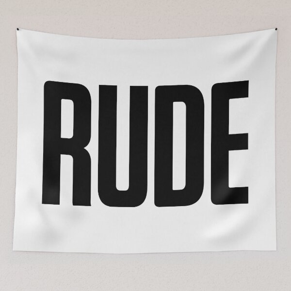 Item preview, RUDE designed and sold by okayishthestore.