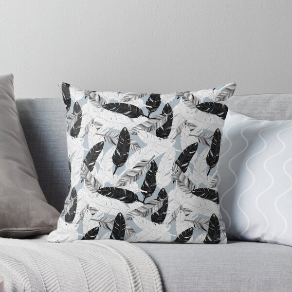 Item preview, Feather black and white background designed and sold by TheSimpleMan.