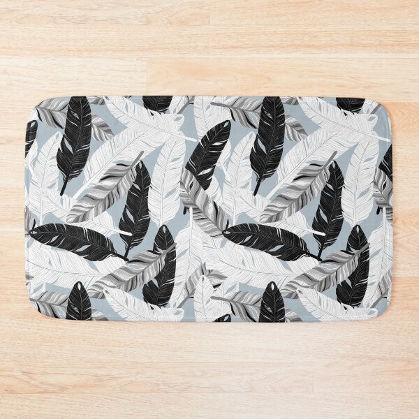 Item preview, Feather black and white background designed and sold by TheSimpleMan.