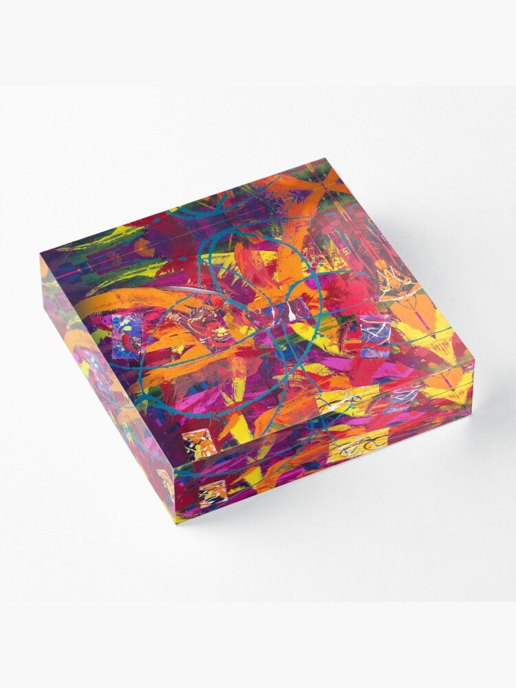 Alternate view of Pieces of My Heart Acrylic Block
