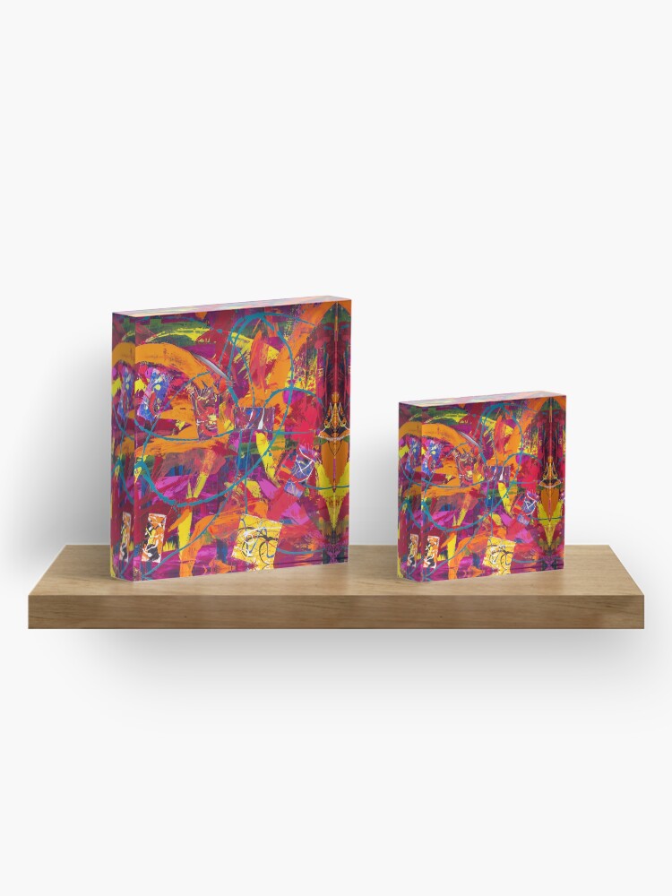 Alternate view of Pieces of My Heart Acrylic Block