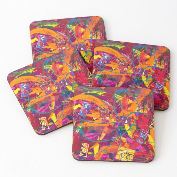 Pieces of My Heart Coasters (Set of 4)
