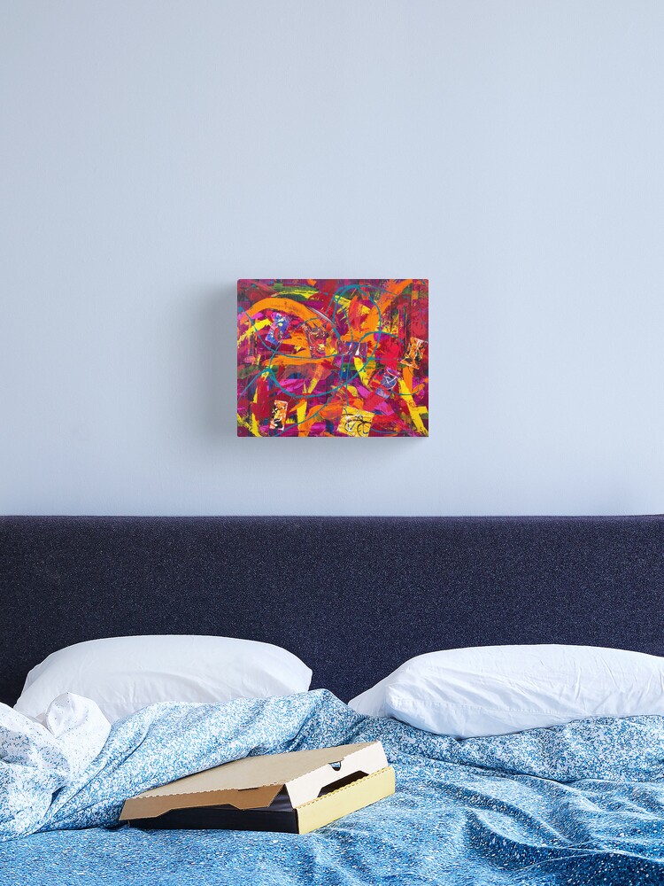 Thumbnail 1 of 3, Canvas Print, Pieces of My Heart designed and sold by Stephanie Barnes.