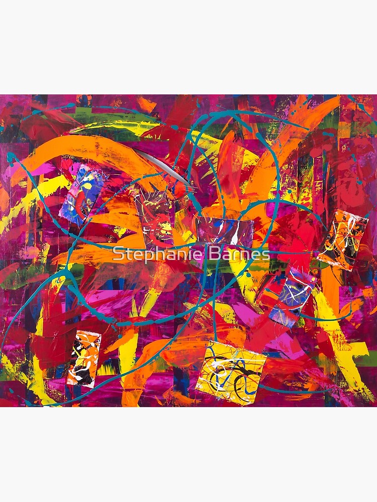Thumbnail 3 of 3, Canvas Print, Pieces of My Heart designed and sold by Stephanie Barnes.